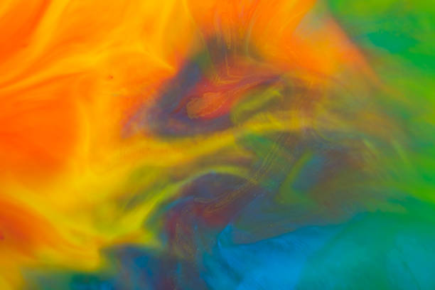 istock Acrylic paint background. Fluid painting abstract texture. 1146025538