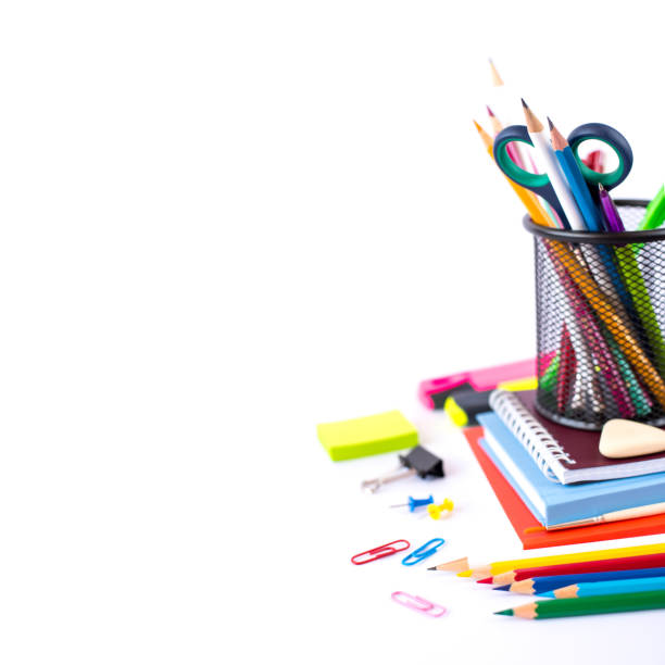 istock Back to school concept isolated on white background 1146027384