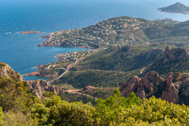 istock View vom Pic du Cap Roux near Antheor 1146030300