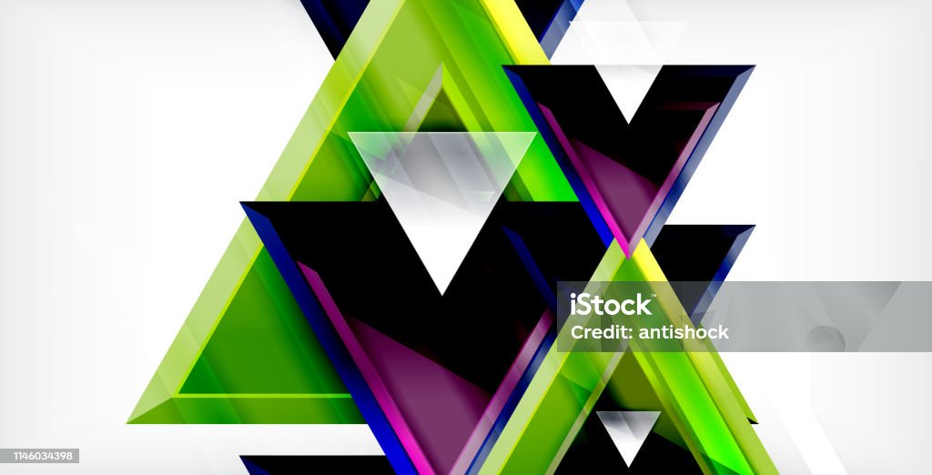 Abstract Photo Using Triangle Composition Dynamic Triangle Composition Abstract Background Stock Illustration ...