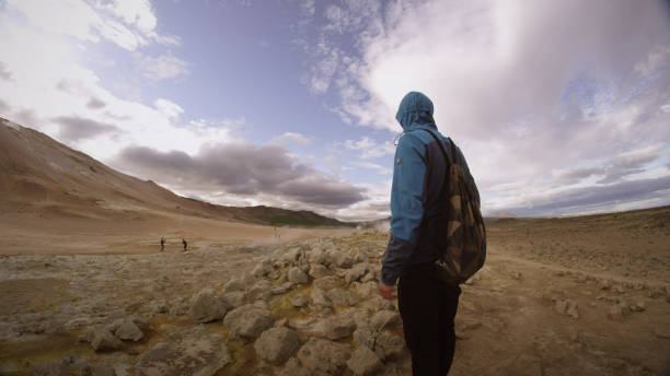 istock Admiring Hverarond Geothermal Area 1146034568