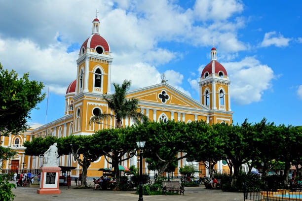 Nicaragua city of Granada stock photo