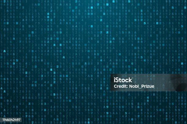 Abstract Technology Background Stock Illustration - Download Image Now - Broadcast Programming, Encryption, Computer Language