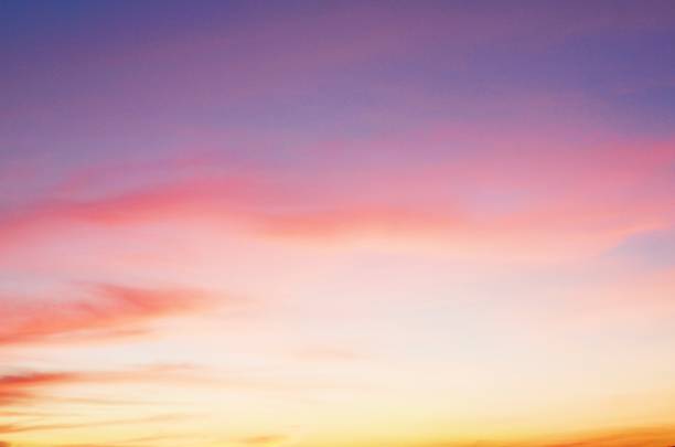 istock Colorful of sunset sky is nature background 1146043807