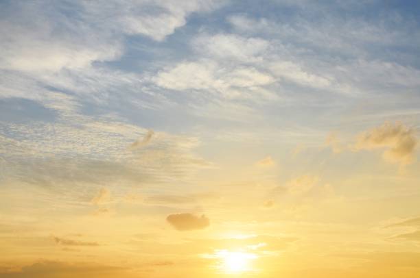 istock Colorful of sunset sky is nature background 1146043809