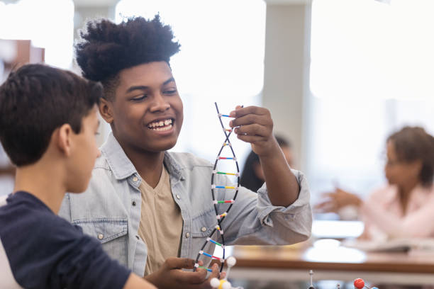 istock African American teen has fun with science 1146044357