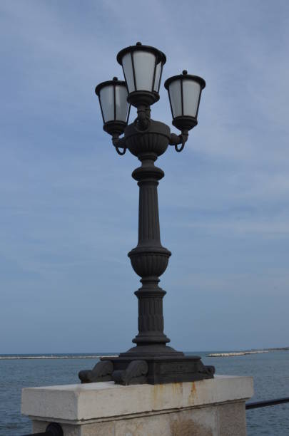 istock Panoramic view of Bari coastline, Italy 1146048647