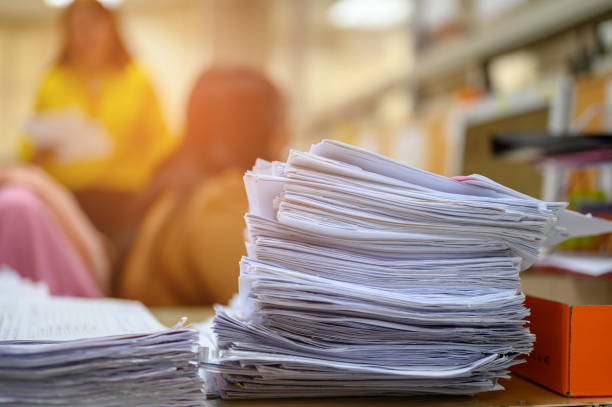 istock Important documents placed in the office filing cabinet 1146049681