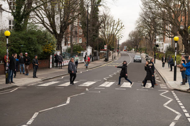 abbey road - abbey road fotografías e imágenes de stock