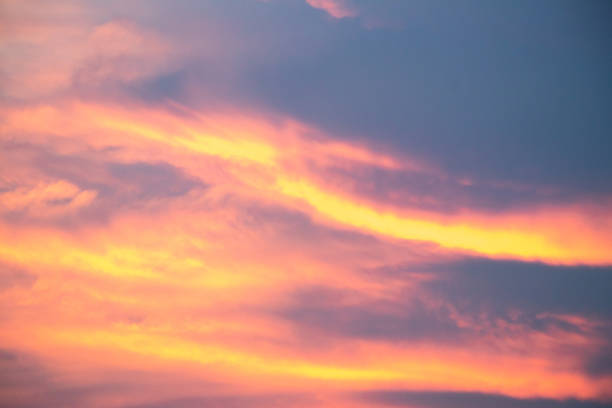 istock Beautiful cloud sky background in twilight color 1146051477