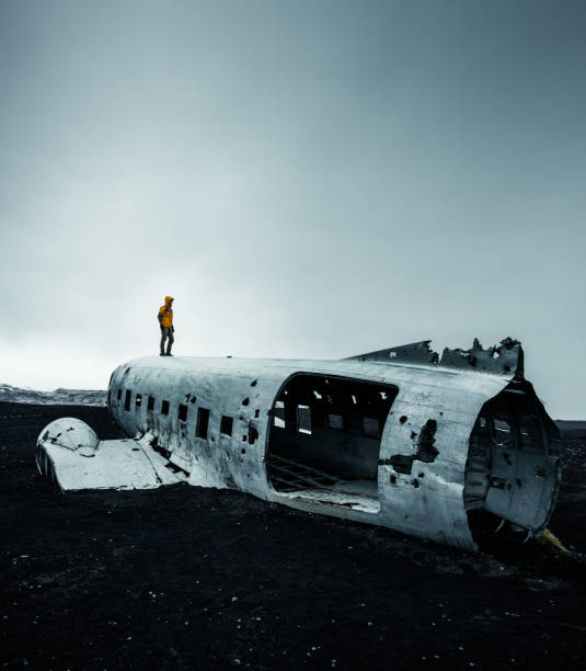 istock airplane wreck in iceland on a moody day 1146055576