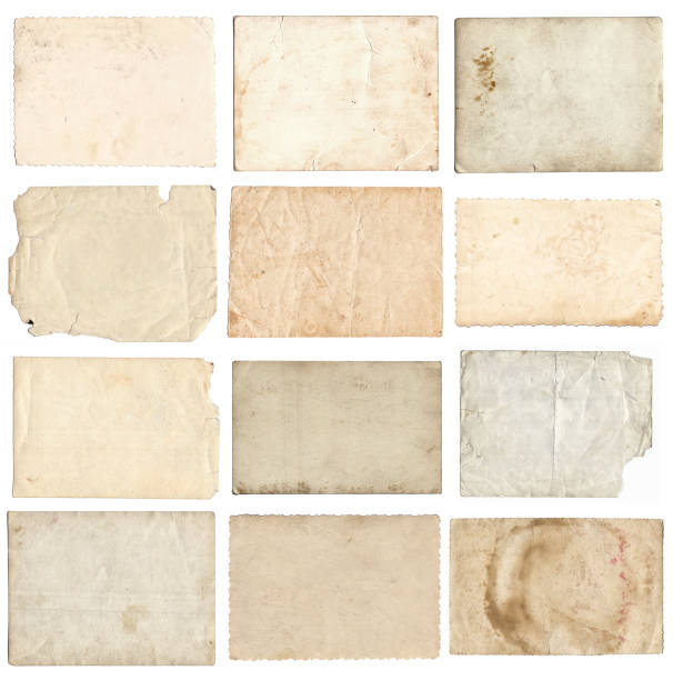 istock Set of various retro old photos isolated 1146057086