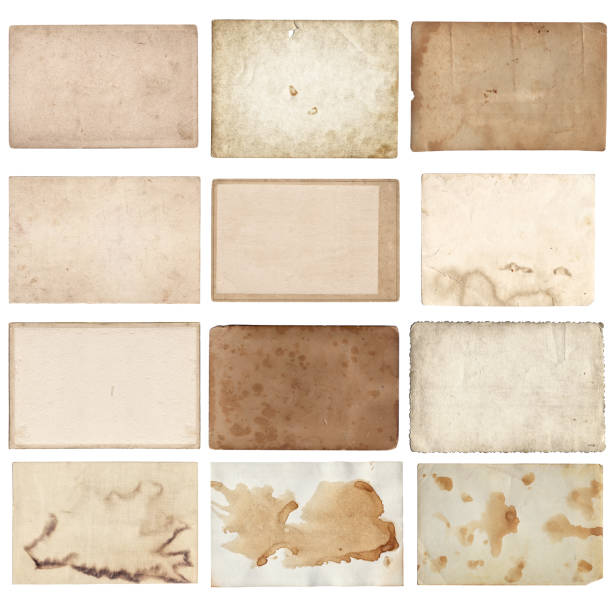istock Set of various retro old photos isolated 1146057148