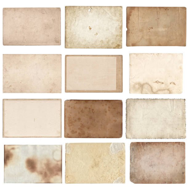 istock Set of various retro old photos isolated 1146057168