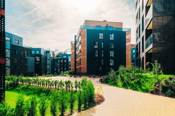 istock European Modern residential apartment buildings complex 1146065215