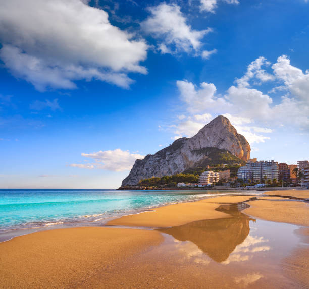 istock Playa de Fossa beach in Calpe and Ifach 1146065575