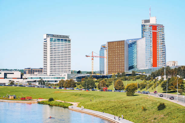 istock Cityscape with development of modern commercial architecture 1146067034