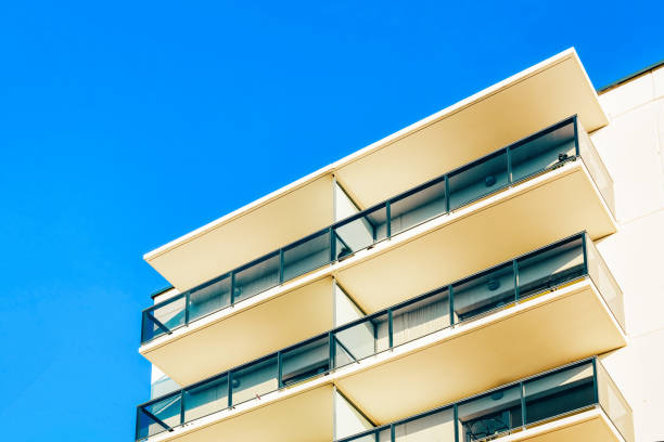 istock Residential apartment home facade with empty place for copy space 1146067189