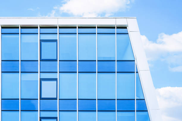 istock Modern corporate business office skyscraper 1146070300