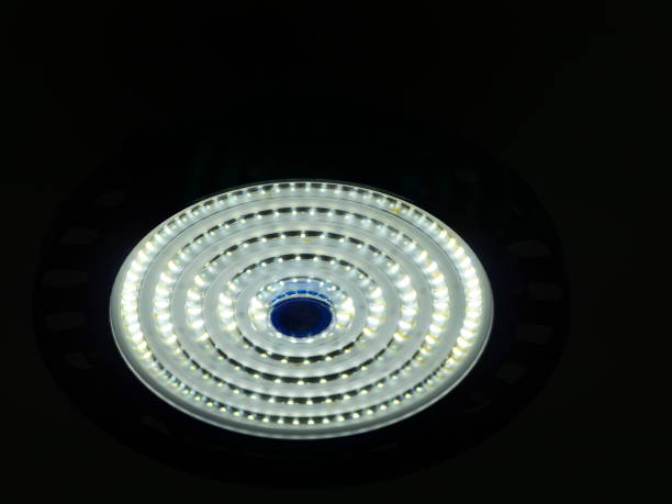 istock Close-up of LED emergency lighting 1146072654