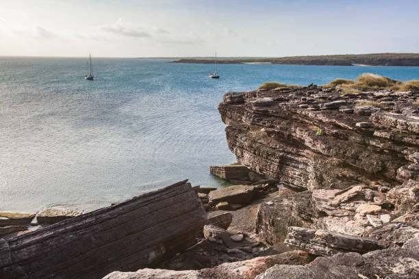 cape wessel, território do norte, austrália - arafura sea - fotografias e filmes do acervo