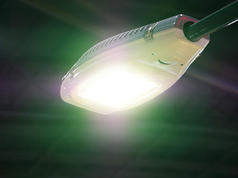 Street Light, Lighting Equipment, Light Bulb, Copy Space, Energy Efficient Lightbulb