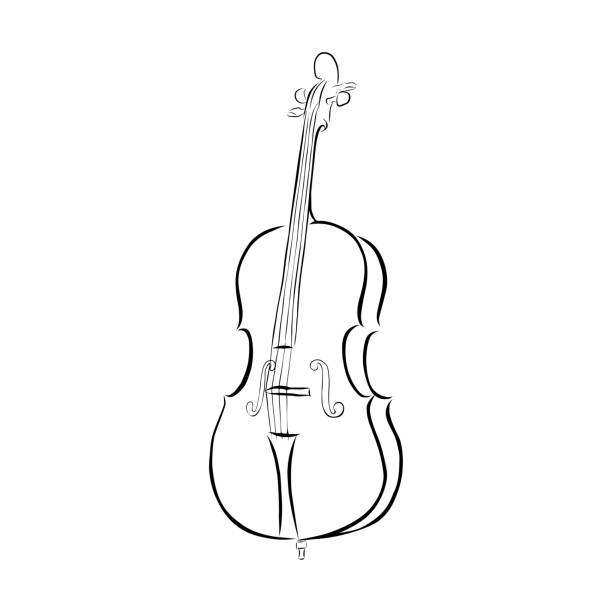 1,100+ Cello Drawing Stock Photos, Pictures & Royalty-Free Images - iStock