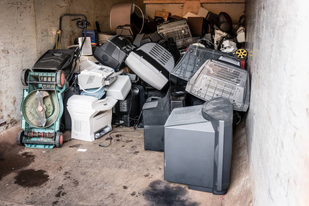 istock Old electrical appliances waiting to be recycled 1146077750