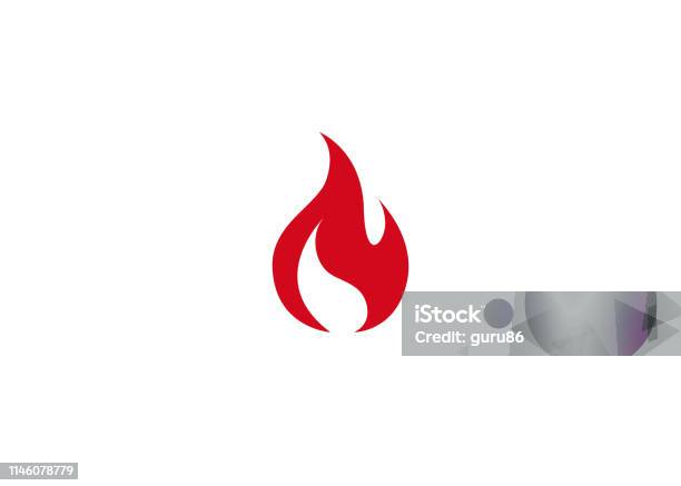 Creative Abstrakt Brand Logo Typ-vektorgrafik och fler bilder på Ikon - Ikon, Eld, Flamma