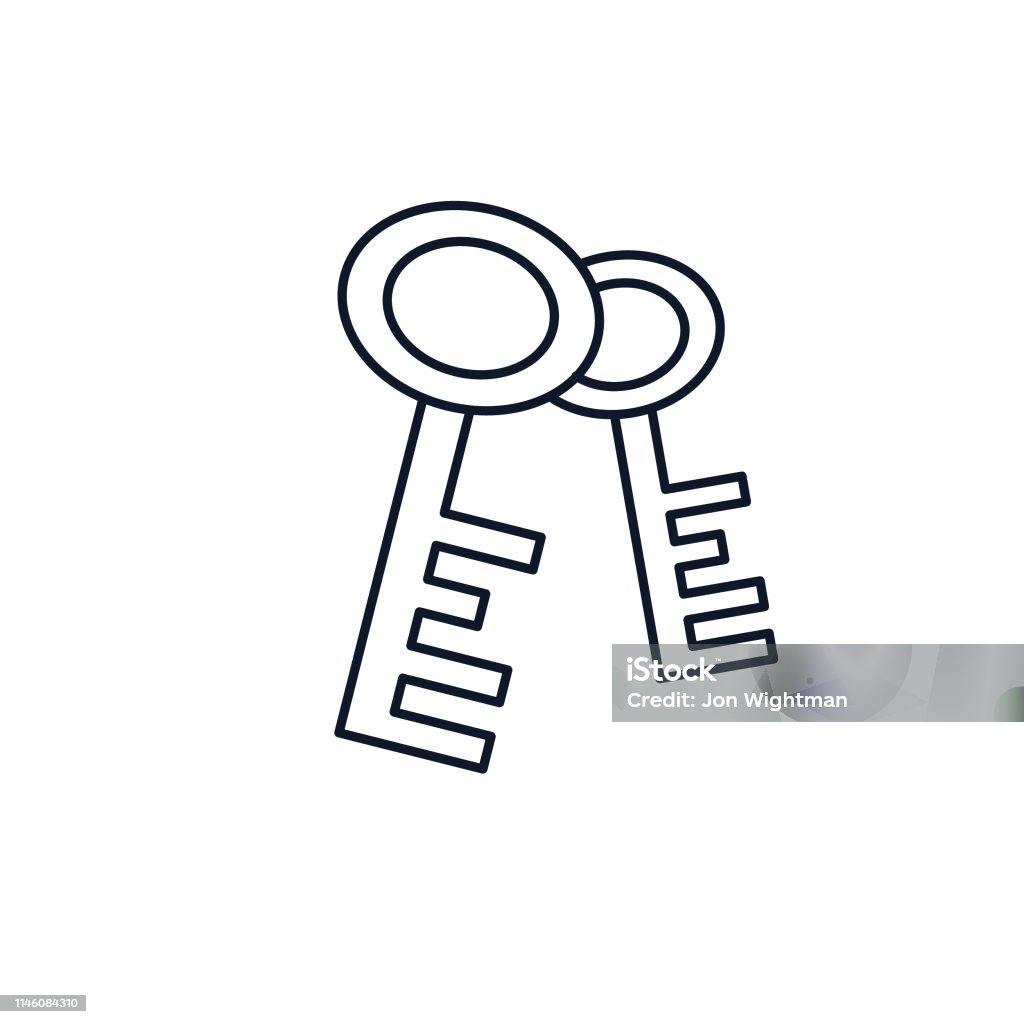 RPG, Tabletop, Video Game Icon -- Keys A simple icon from a set of game-related icons. 
RPG, Tabletop, Video Game Icon -- Keys Adventure stock vector