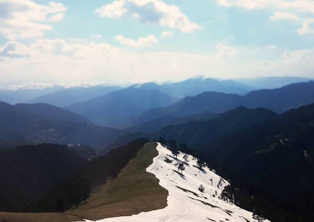 monti zigana - turkey extreme terrain snow nature foto e immagini stock