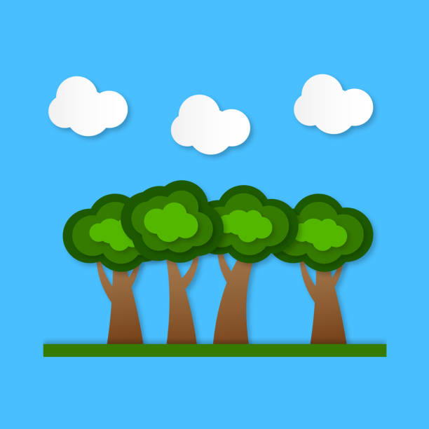 istock Go green ecology concept in paper art style. 1146085551