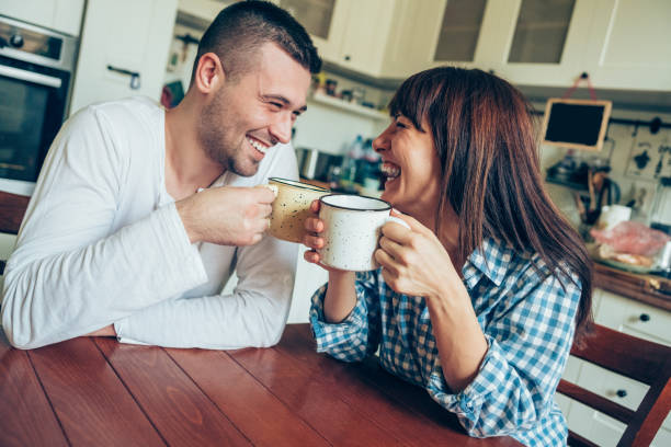 istock Romantic morning at home 1146087670