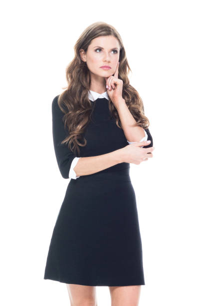 istock Beautiful young businesswoman is thinking 1146088893