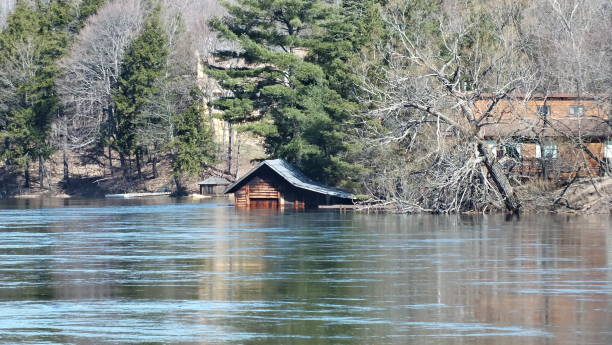istock Spring Flood in Huntsville, Ontario, 2013 1146092122