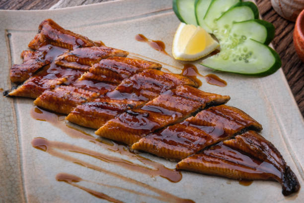 istock Japanese eel grilled  or unagi kabayaki. 1146093174
