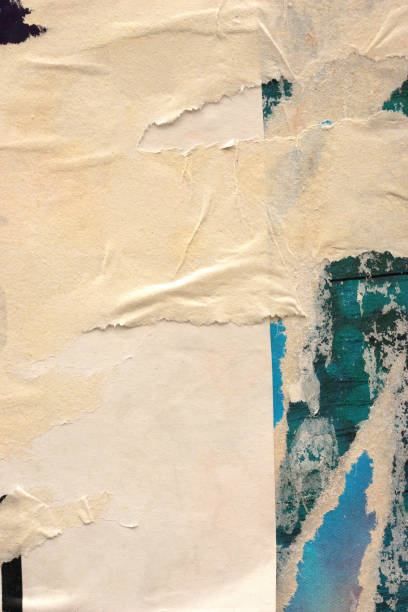 istock Old ripped blank torn paper crumpled creased posters grunge textures backdrop backgrounds placard 1146096443