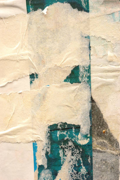 istock Old ripped blank torn paper crumpled creased posters grunge textures backdrop backgrounds placard 1146096481