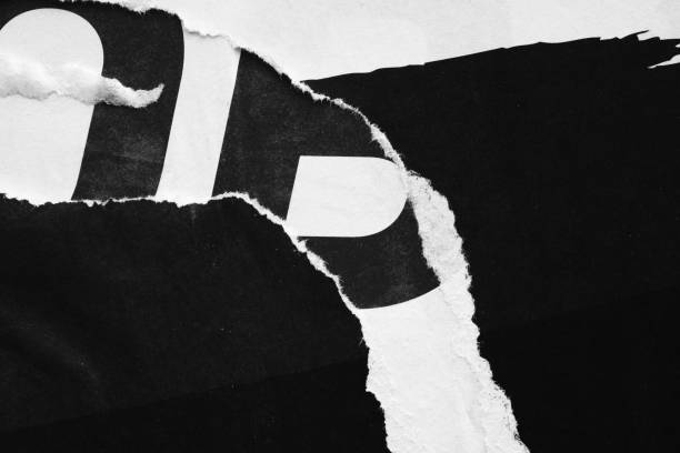 istock Blank black white old ripped torn paper crumpled creased posters grunge textures backdrop backgrounds surface placard 1146096565
