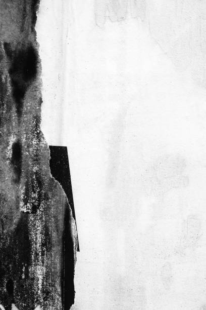istock Blank black white old ripped torn paper crumpled creased posters grunge textures backdrop backgrounds surface placard 1146096842