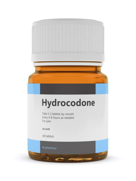 istock 3d render of hydrocodone bottle with pills 1146097959