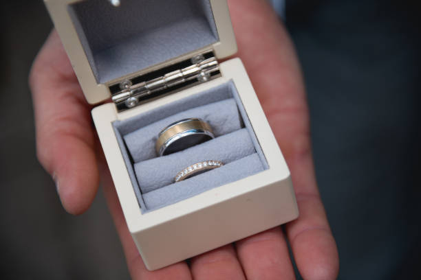 istock Best Man holding wedding rings 1146099861