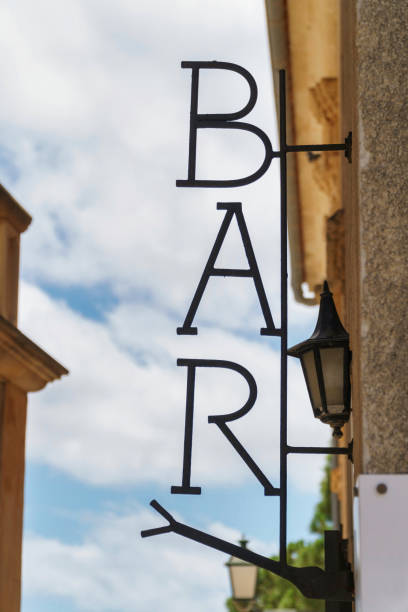 istock Metal sign with 