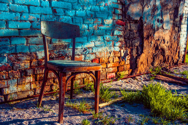 istock old wooden chair stands 1146106019