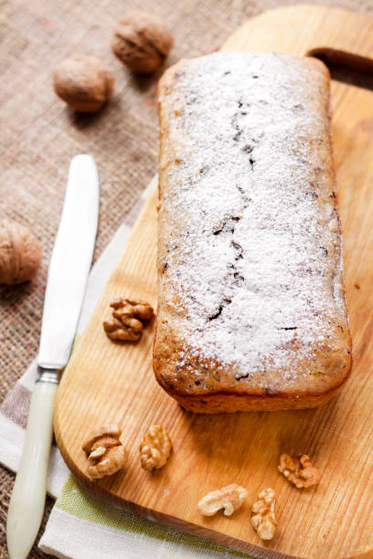 istock Banana cake with walnuts and dark chocolate 1146106643