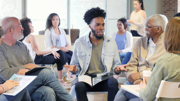 istock African American man openly shares struggles 1146106899