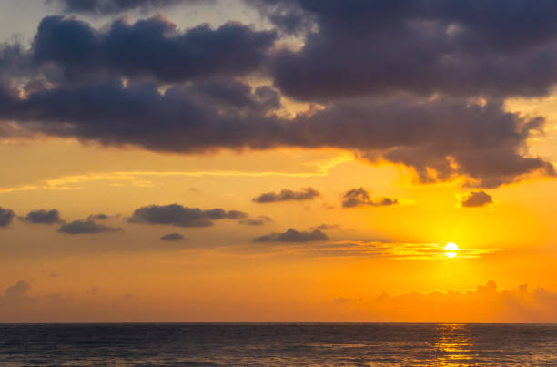 istock Amazing sea sunset, the sun, waves, clouds 1146111739