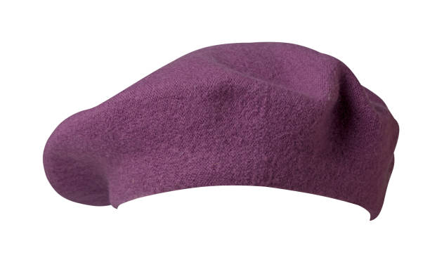 istock Beret isolated on white background. hat female beret 1146113160