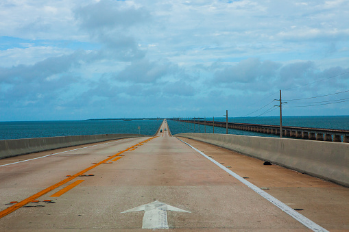 US1. Interstate of Florida, road to Key West