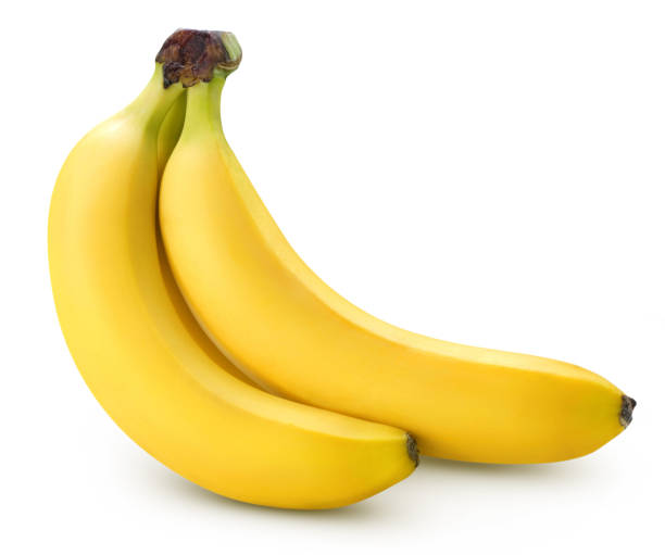 istock Bunch of bananas isolated 1146121485